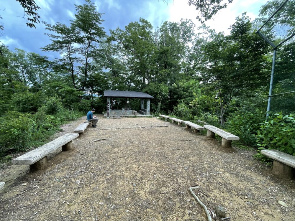 浅間岳 ベンチ